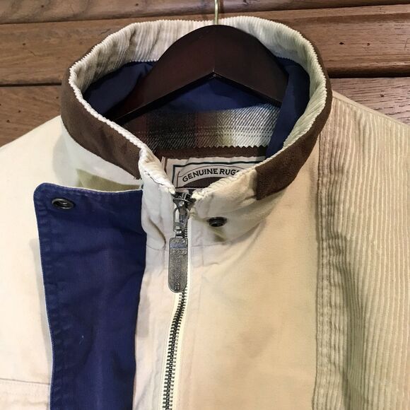 Izzi Rugged Blanket Lined Chore Jacket Women's M Canvas Corduroy Field Barn Coat - Picture 5 of 14